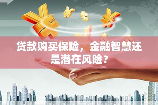 淮上贷款购买保险，金融智慧还是潜在风险？