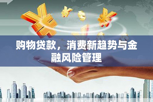 淮上购物贷款，消费新趋势与金融风险管理