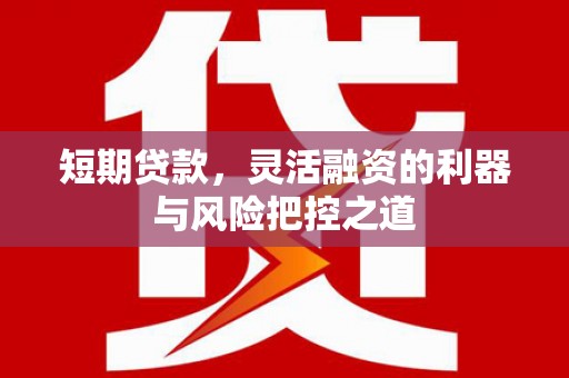 淮上短期贷款，灵活融资的利器与风险把控之道