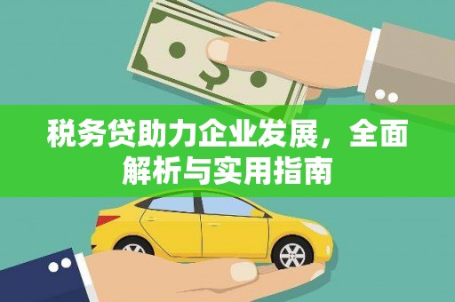 淮上税务贷助力企业发展，全面解析与实用指南