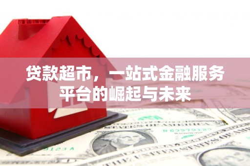 淮上贷款超市，一站式金融服务平台的崛起与未来