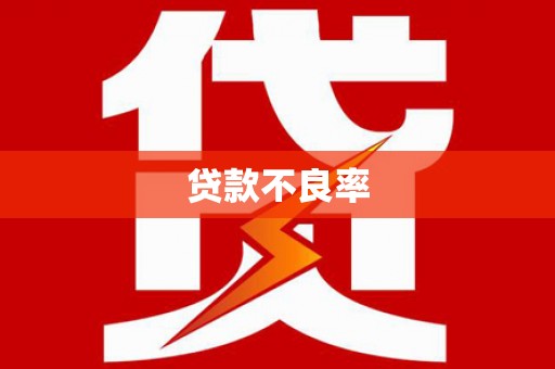 淮上贷款不良率