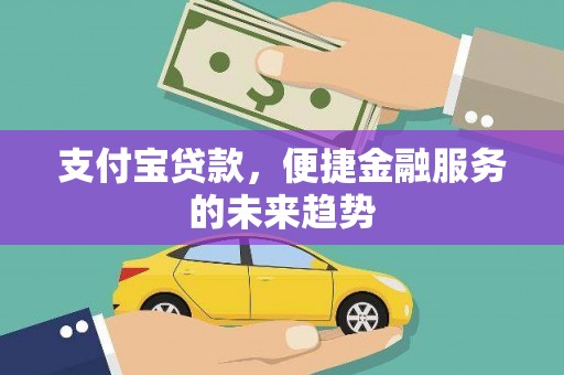 淮上支付宝贷款，便捷金融服务的未来趋势