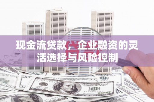 淮上现金流贷款，企业融资的灵活选择与风险控制