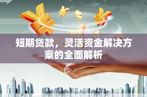 淮上短期贷款，灵活资金解决方案的全面解析