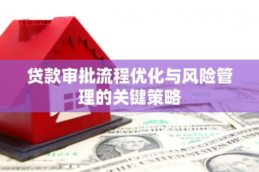 淮上贷款审批流程优化与风险管理的关键策略