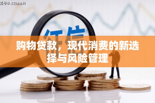 淮上购物贷款，现代消费的新选择与风险管理