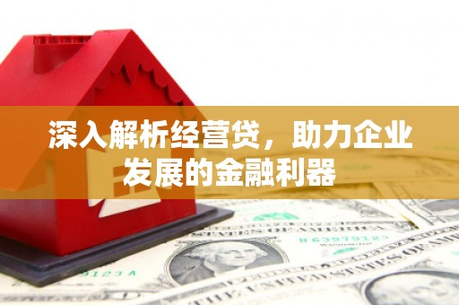 淮上深入解析经营贷，助力企业发展的金融利器