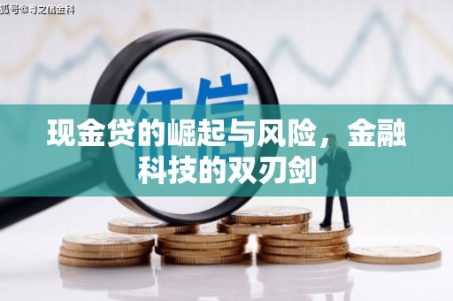 淮上现金贷的崛起与风险，金融科技的双刃剑