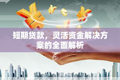 淮上短期贷款，灵活资金解决方案的全面解析