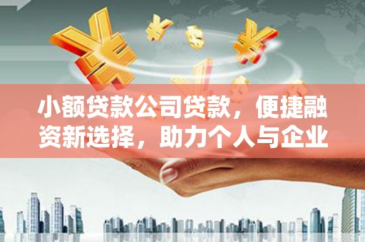 淮上小额贷款公司贷款，便捷融资新选择，助力个人与企业成长