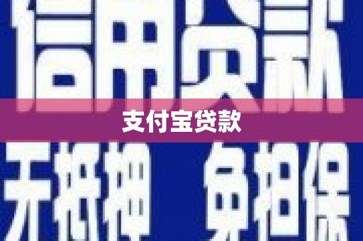 淮上支付宝贷款