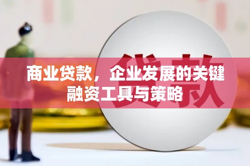 淮上商业贷款，企业发展的关键融资工具与策略