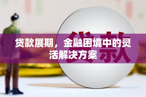 淮上贷款展期，金融困境中的灵活解决方案