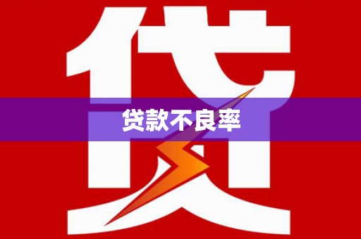 淮上贷款不良率
