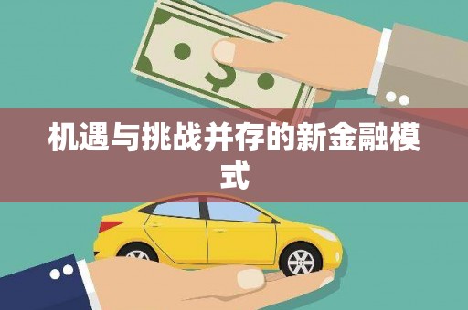 淮上机遇与挑战并存的新金融模式