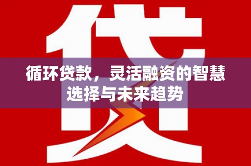淮上循环贷款，灵活融资的智慧选择与未来趋势