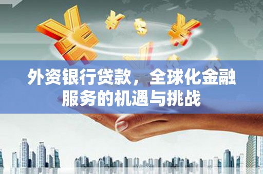 淮上外资银行贷款，全球化金融服务的机遇与挑战