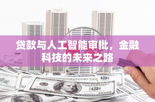 淮上贷款与人工智能审批，金融科技的未来之路