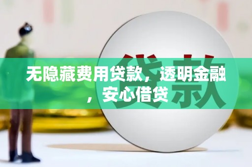 淮上无隐藏费用贷款，透明金融，安心借贷
