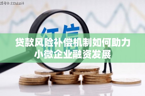 淮上贷款风险补偿机制如何助力小微企业融资发展
