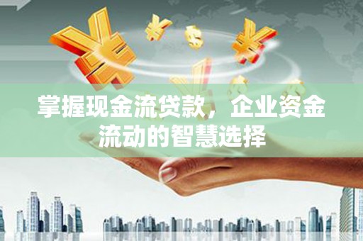 淮上掌握现金流贷款，企业资金流动的智慧选择