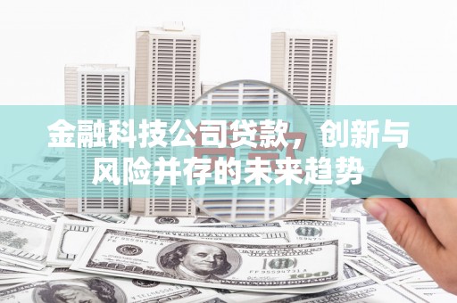 淮上金融科技公司贷款，创新与风险并存的未来趋势