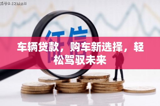淮上车辆贷款，购车新选择，轻松驾驭未来