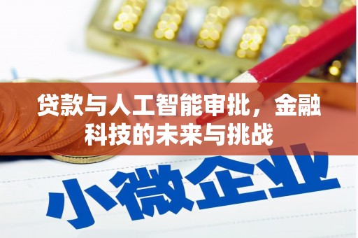 淮上贷款与人工智能审批，金融科技的未来与挑战
