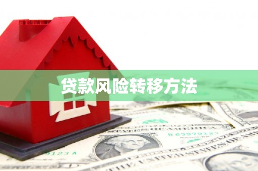 淮上贷款风险转移方法