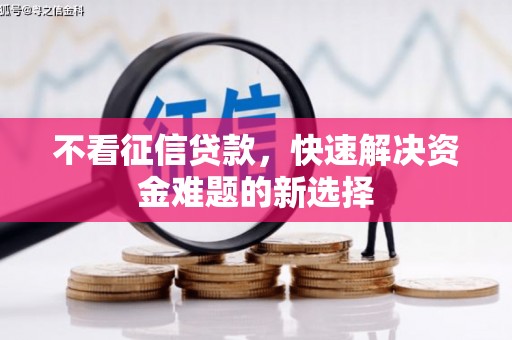 淮上不看征信贷款，快速解决资金难题的新选择