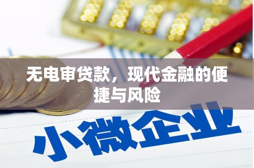 淮上无电审贷款，现代金融的便捷与风险