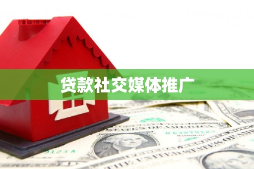 淮上贷款社交媒体推广
