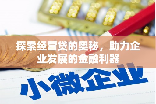淮上探索经营贷的奥秘，助力企业发展的金融利器
