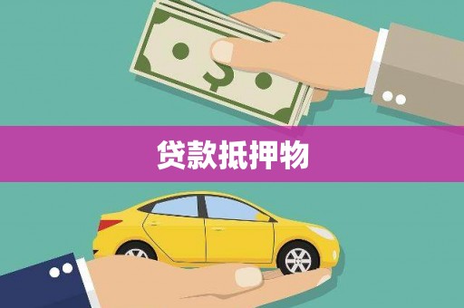 淮上贷款抵押物