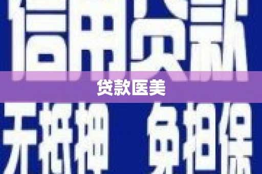淮上贷款医美