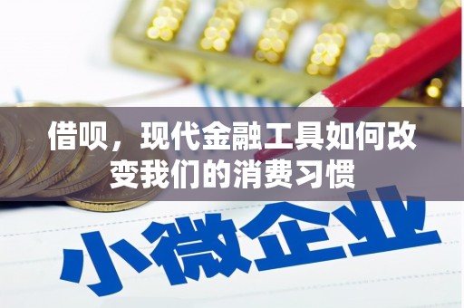 淮上借呗，现代金融工具如何改变我们的消费习惯