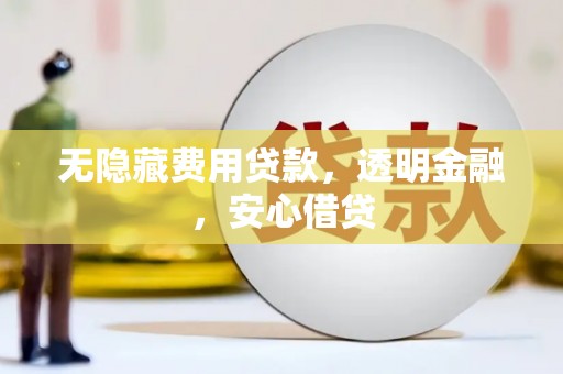 淮上无隐藏费用贷款，透明金融，安心借贷