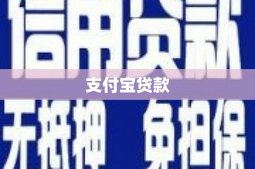 淮上支付宝贷款