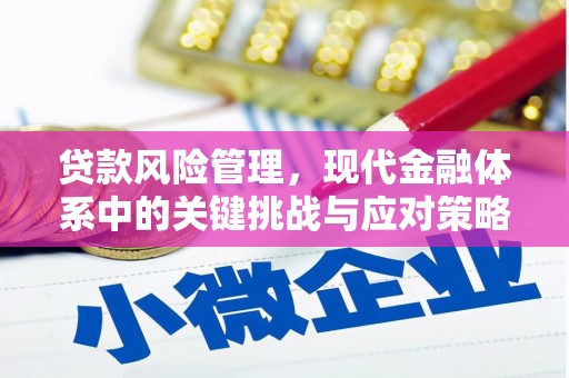 淮上贷款风险管理，现代金融体系中的关键挑战与应对策略