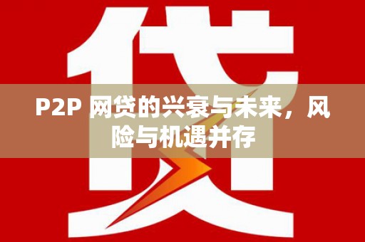淮上P2P 网贷的兴衰与未来，风险与机遇并存