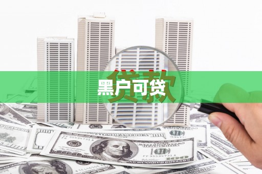 淮上黑户可贷