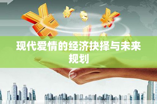 淮上现代爱情的经济抉择与未来规划
